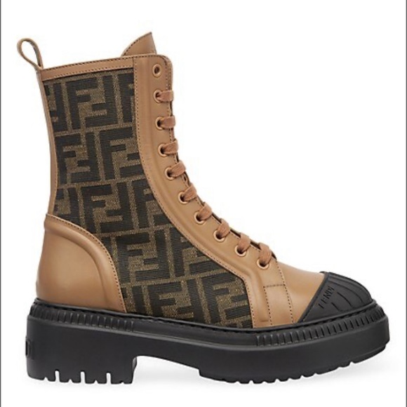 FF Domino Cap Toe Combat Boot (Women) - Picture 2 of 5